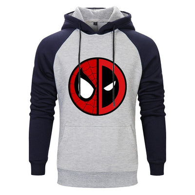 Marvel Movie Deadpool Mens Set Hoodies Pants 2019 New Causal Men Set Hooded Sweatshirt Raglan Hoodie Pant Pullovers Sweatpant